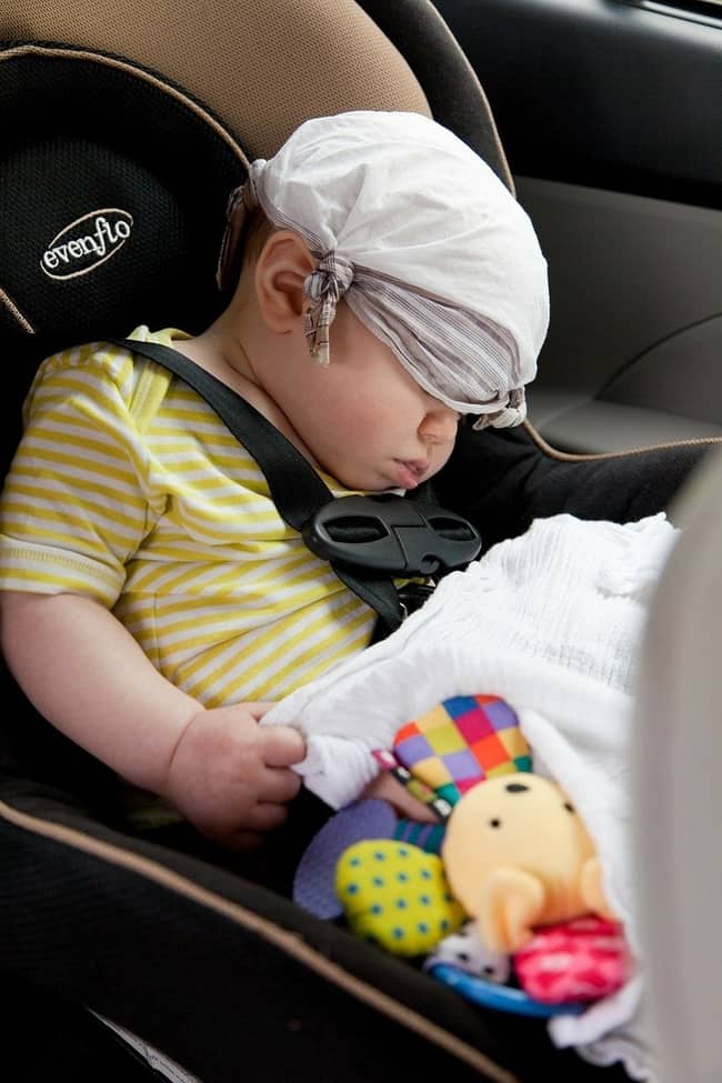 How to protect leather car seats from child seats