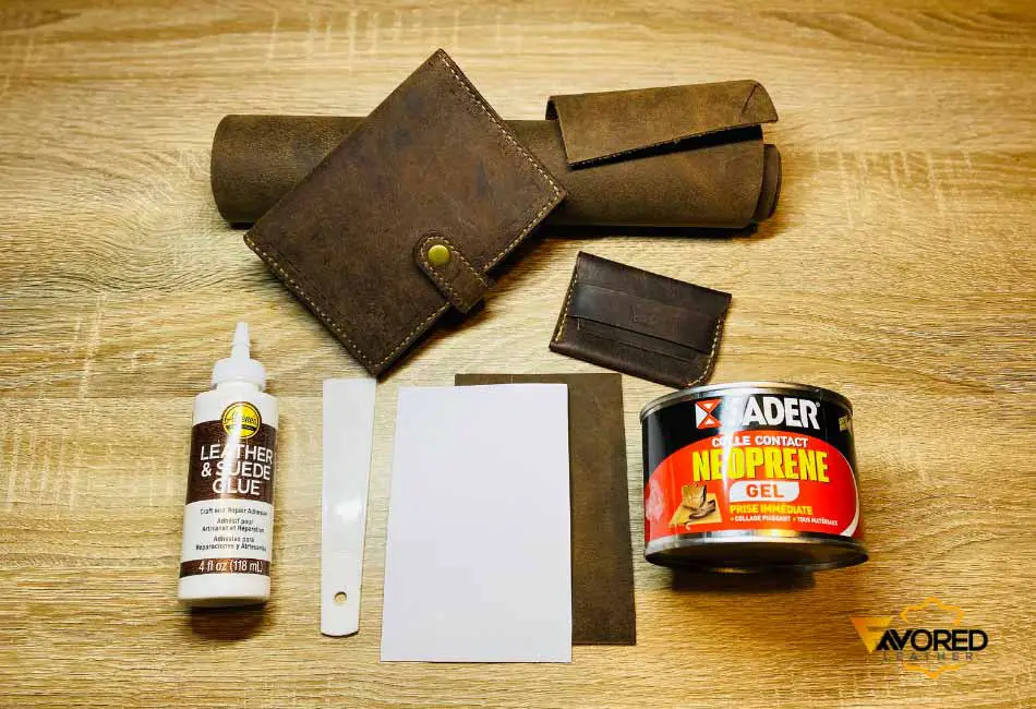 best glue for cardboard to leather