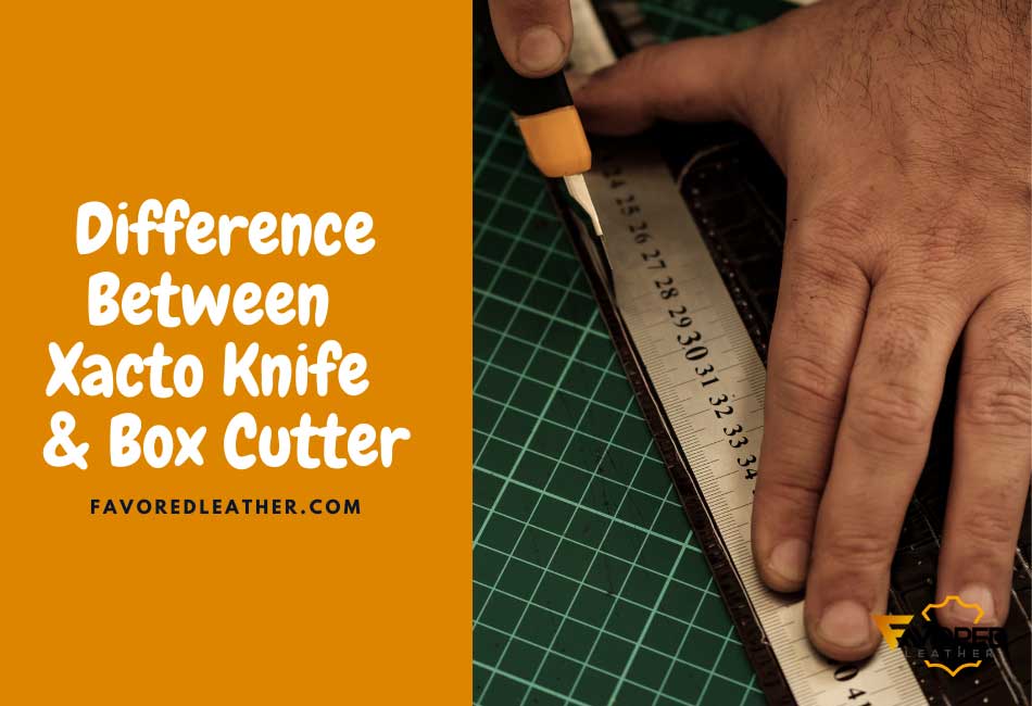 difference between x acto knife and box cutter