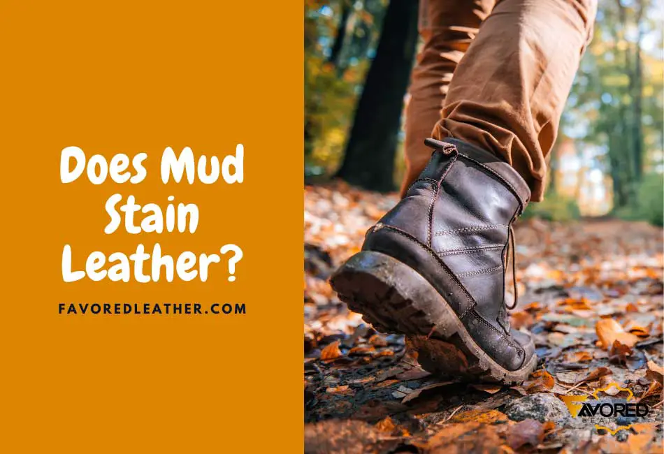 does mud stain leather