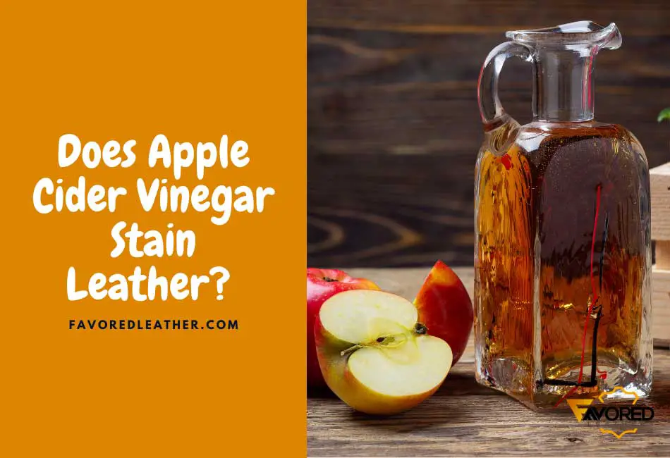 Does Apple Cider Vinegar Stain Leather?